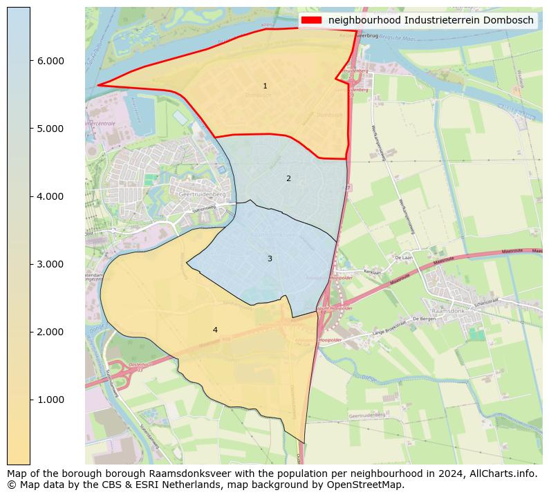 Image of the neighbourhood Industrieterrein Dombosch at the map. This image is used as introduction to this page. This page shows a lot of information about the population in the neighbourhood Industrieterrein Dombosch (such as the distribution by age groups of the residents, the composition of households, whether inhabitants are natives or Dutch with an immigration background, data about the houses (numbers, types, price development, use, type of property, ...) and more (car ownership, energy consumption, ...) based on open data from the Dutch Central Bureau of Statistics and various other sources!