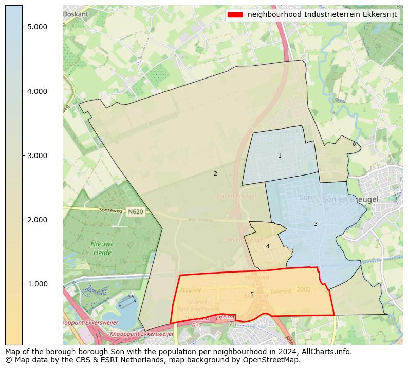 Image of the neighbourhood Industrieterrein Ekkersrijt at the map. This image is used as introduction to this page. This page shows a lot of information about the population in the neighbourhood Industrieterrein Ekkersrijt (such as the distribution by age groups of the residents, the composition of households, whether inhabitants are natives or Dutch with an immigration background, data about the houses (numbers, types, price development, use, type of property, ...) and more (car ownership, energy consumption, ...) based on open data from the Dutch Central Bureau of Statistics and various other sources!