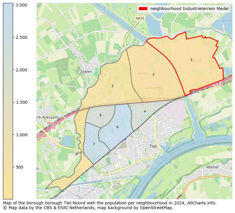 Image of the neighbourhood Industrieterrein Medel at the map. This image is used as introduction to this page. This page shows a lot of information about the population in the neighbourhood Industrieterrein Medel (such as the distribution by age groups of the residents, the composition of households, whether inhabitants are natives or Dutch with an immigration background, data about the houses (numbers, types, price development, use, type of property, ...) and more (car ownership, energy consumption, ...) based on open data from the Dutch Central Bureau of Statistics and various other sources!