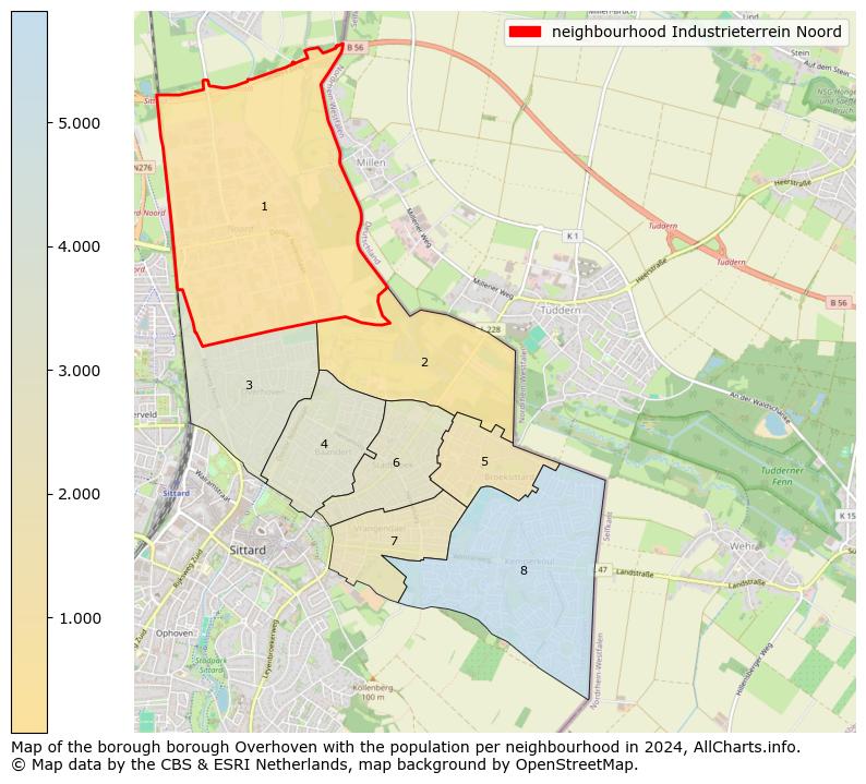 Image of the neighbourhood Industrieterrein Noord at the map. This image is used as introduction to this page. This page shows a lot of information about the population in the neighbourhood Industrieterrein Noord (such as the distribution by age groups of the residents, the composition of households, whether inhabitants are natives or Dutch with an immigration background, data about the houses (numbers, types, price development, use, type of property, ...) and more (car ownership, energy consumption, ...) based on open data from the Dutch Central Bureau of Statistics and various other sources!