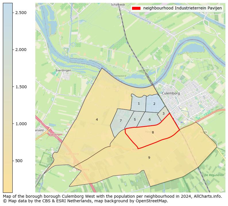 Image of the neighbourhood Industrieterrein Pavijen at the map. This image is used as introduction to this page. This page shows a lot of information about the population in the neighbourhood Industrieterrein Pavijen (such as the distribution by age groups of the residents, the composition of households, whether inhabitants are natives or Dutch with an immigration background, data about the houses (numbers, types, price development, use, type of property, ...) and more (car ownership, energy consumption, ...) based on open data from the Dutch Central Bureau of Statistics and various other sources!