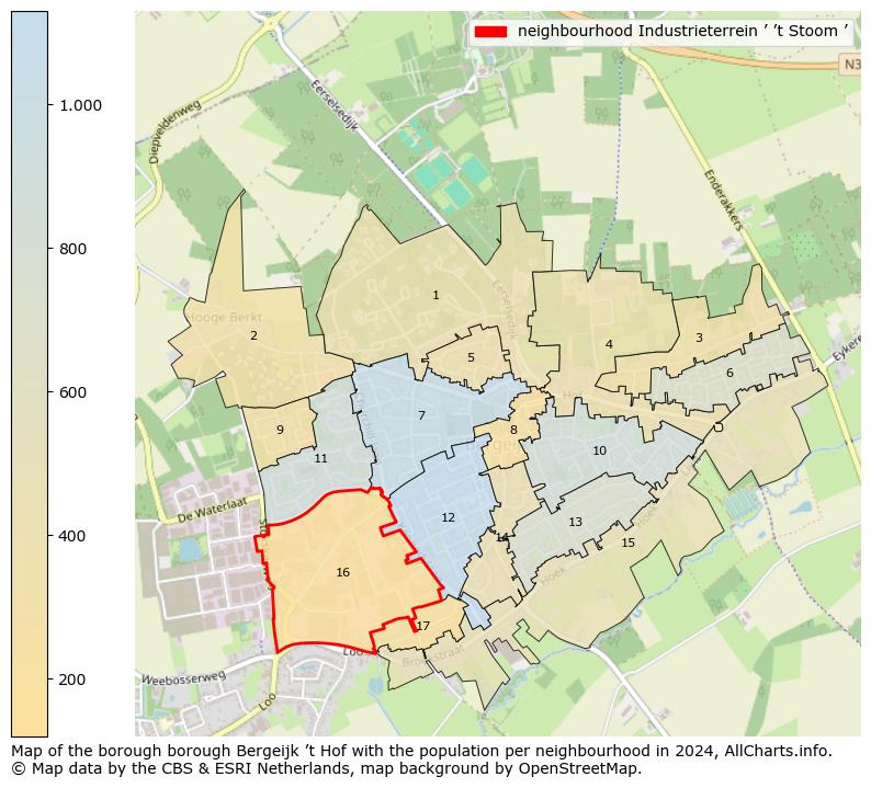 Image of the neighbourhood Industrieterrein ’ ’t Stoom ’ at the map. This image is used as introduction to this page. This page shows a lot of information about the population in the neighbourhood Industrieterrein ’ ’t Stoom ’ (such as the distribution by age groups of the residents, the composition of households, whether inhabitants are natives or Dutch with an immigration background, data about the houses (numbers, types, price development, use, type of property, ...) and more (car ownership, energy consumption, ...) based on open data from the Dutch Central Bureau of Statistics and various other sources!