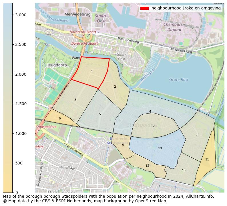 Image of the neighbourhood Iroko en omgeving at the map. This image is used as introduction to this page. This page shows a lot of information about the population in the neighbourhood Iroko en omgeving (such as the distribution by age groups of the residents, the composition of households, whether inhabitants are natives or Dutch with an immigration background, data about the houses (numbers, types, price development, use, type of property, ...) and more (car ownership, energy consumption, ...) based on open data from the Dutch Central Bureau of Statistics and various other sources!