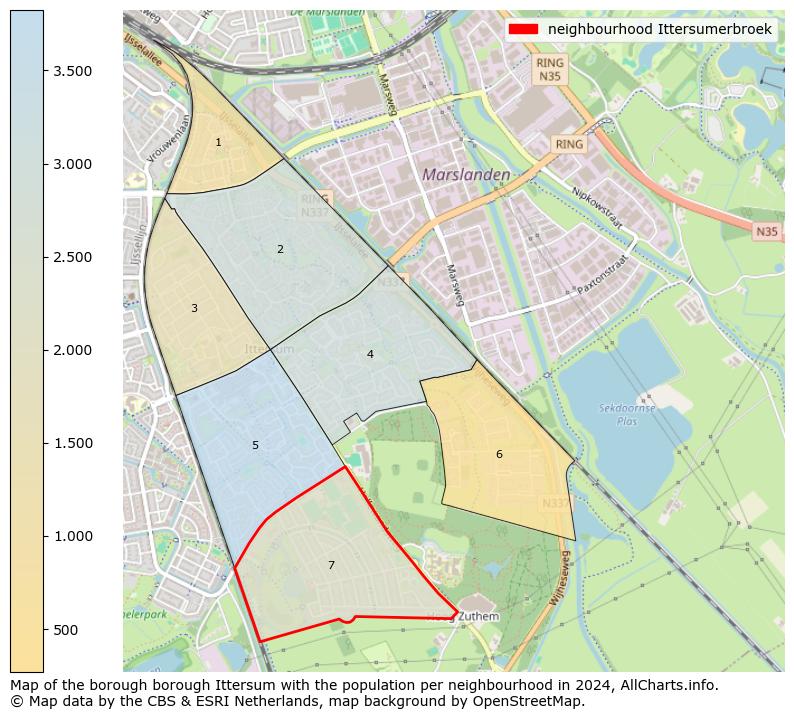 Image of the neighbourhood Ittersumerbroek at the map. This image is used as introduction to this page. This page shows a lot of information about the population in the neighbourhood Ittersumerbroek (such as the distribution by age groups of the residents, the composition of households, whether inhabitants are natives or Dutch with an immigration background, data about the houses (numbers, types, price development, use, type of property, ...) and more (car ownership, energy consumption, ...) based on open data from the Dutch Central Bureau of Statistics and various other sources!