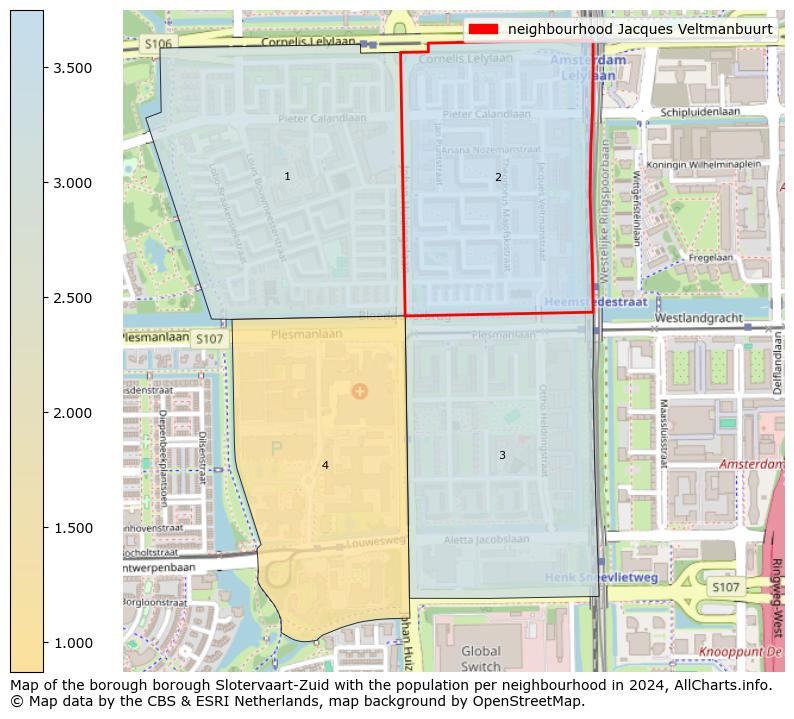 Image of the neighbourhood Jacques Veltmanbuurt at the map. This image is used as introduction to this page. This page shows a lot of information about the population in the neighbourhood Jacques Veltmanbuurt (such as the distribution by age groups of the residents, the composition of households, whether inhabitants are natives or Dutch with an immigration background, data about the houses (numbers, types, price development, use, type of property, ...) and more (car ownership, energy consumption, ...) based on open data from the Dutch Central Bureau of Statistics and various other sources!