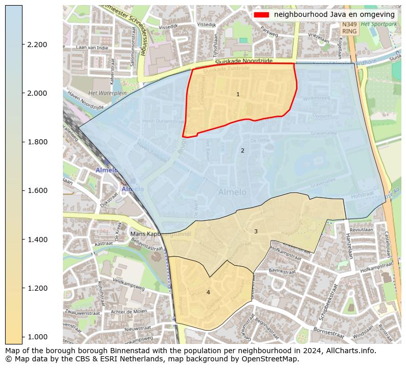 Image of the neighbourhood Java en omgeving at the map. This image is used as introduction to this page. This page shows a lot of information about the population in the neighbourhood Java en omgeving (such as the distribution by age groups of the residents, the composition of households, whether inhabitants are natives or Dutch with an immigration background, data about the houses (numbers, types, price development, use, type of property, ...) and more (car ownership, energy consumption, ...) based on open data from the Dutch Central Bureau of Statistics and various other sources!