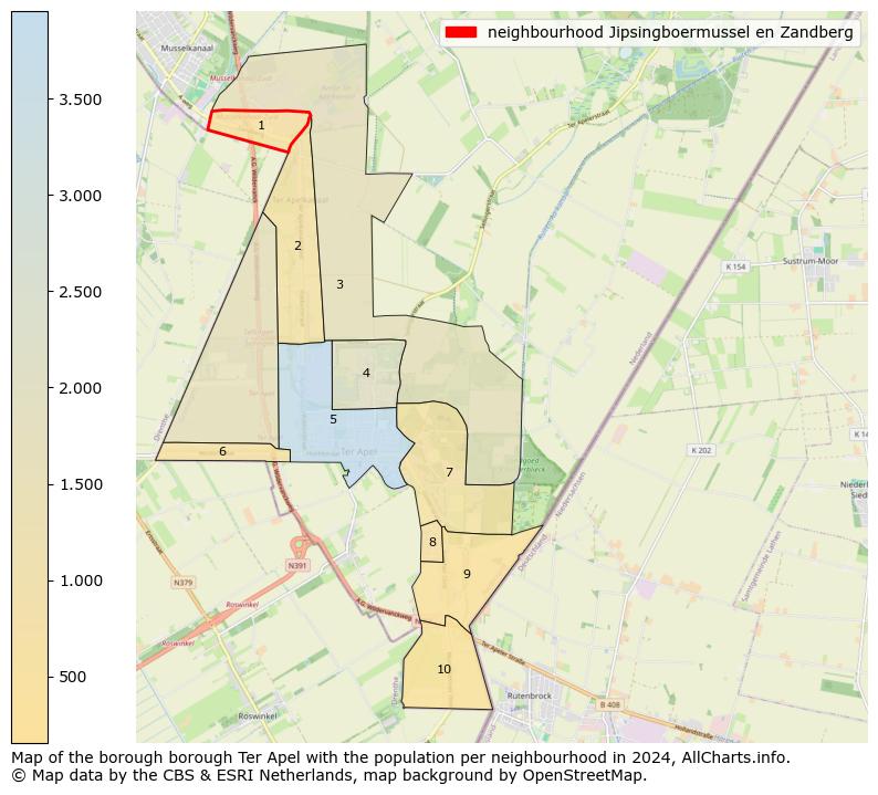 Image of the neighbourhood Jipsingboermussel en Zandberg at the map. This image is used as introduction to this page. This page shows a lot of information about the population in the neighbourhood Jipsingboermussel en Zandberg (such as the distribution by age groups of the residents, the composition of households, whether inhabitants are natives or Dutch with an immigration background, data about the houses (numbers, types, price development, use, type of property, ...) and more (car ownership, energy consumption, ...) based on open data from the Dutch Central Bureau of Statistics and various other sources!