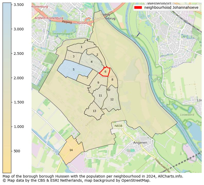 Image of the neighbourhood Johannahoeve at the map. This image is used as introduction to this page. This page shows a lot of information about the population in the neighbourhood Johannahoeve (such as the distribution by age groups of the residents, the composition of households, whether inhabitants are natives or Dutch with an immigration background, data about the houses (numbers, types, price development, use, type of property, ...) and more (car ownership, energy consumption, ...) based on open data from the Dutch Central Bureau of Statistics and various other sources!