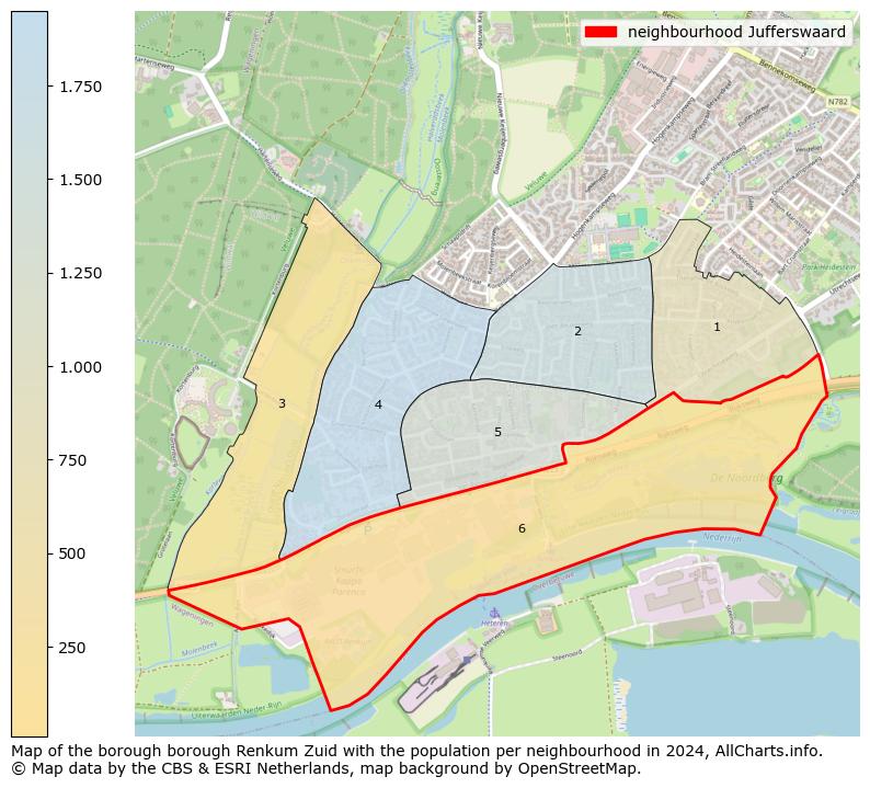 Image of the neighbourhood Jufferswaard at the map. This image is used as introduction to this page. This page shows a lot of information about the population in the neighbourhood Jufferswaard (such as the distribution by age groups of the residents, the composition of households, whether inhabitants are natives or Dutch with an immigration background, data about the houses (numbers, types, price development, use, type of property, ...) and more (car ownership, energy consumption, ...) based on open data from the Dutch Central Bureau of Statistics and various other sources!