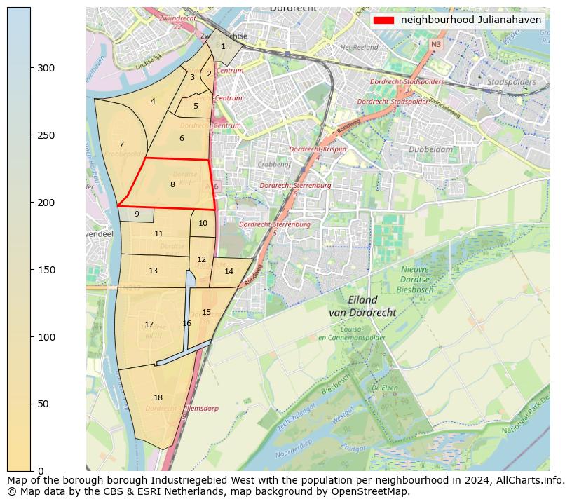 Image of the neighbourhood Julianahaven at the map. This image is used as introduction to this page. This page shows a lot of information about the population in the neighbourhood Julianahaven (such as the distribution by age groups of the residents, the composition of households, whether inhabitants are natives or Dutch with an immigration background, data about the houses (numbers, types, price development, use, type of property, ...) and more (car ownership, energy consumption, ...) based on open data from the Dutch Central Bureau of Statistics and various other sources!