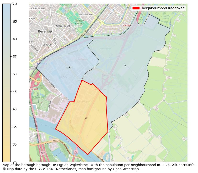 Image of the neighbourhood Kagerweg at the map. This image is used as introduction to this page. This page shows a lot of information about the population in the neighbourhood Kagerweg (such as the distribution by age groups of the residents, the composition of households, whether inhabitants are natives or Dutch with an immigration background, data about the houses (numbers, types, price development, use, type of property, ...) and more (car ownership, energy consumption, ...) based on open data from the Dutch Central Bureau of Statistics and various other sources!