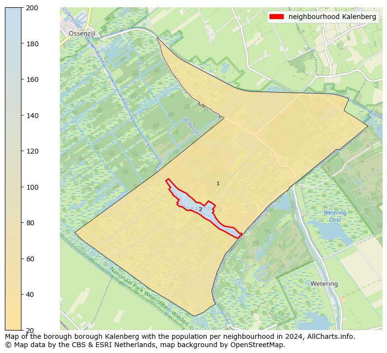 Image of the neighbourhood Kalenberg at the map. This image is used as introduction to this page. This page shows a lot of information about the population in the neighbourhood Kalenberg (such as the distribution by age groups of the residents, the composition of households, whether inhabitants are natives or Dutch with an immigration background, data about the houses (numbers, types, price development, use, type of property, ...) and more (car ownership, energy consumption, ...) based on open data from the Dutch Central Bureau of Statistics and various other sources!