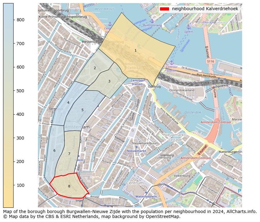 Image of the neighbourhood Kalverdriehoek at the map. This image is used as introduction to this page. This page shows a lot of information about the population in the neighbourhood Kalverdriehoek (such as the distribution by age groups of the residents, the composition of households, whether inhabitants are natives or Dutch with an immigration background, data about the houses (numbers, types, price development, use, type of property, ...) and more (car ownership, energy consumption, ...) based on open data from the Dutch Central Bureau of Statistics and various other sources!