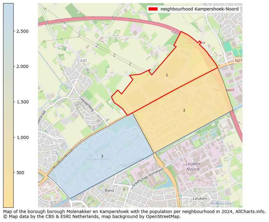 Image of the neighbourhood Kampershoek-Noord at the map. This image is used as introduction to this page. This page shows a lot of information about the population in the neighbourhood Kampershoek-Noord (such as the distribution by age groups of the residents, the composition of households, whether inhabitants are natives or Dutch with an immigration background, data about the houses (numbers, types, price development, use, type of property, ...) and more (car ownership, energy consumption, ...) based on open data from the Dutch Central Bureau of Statistics and various other sources!