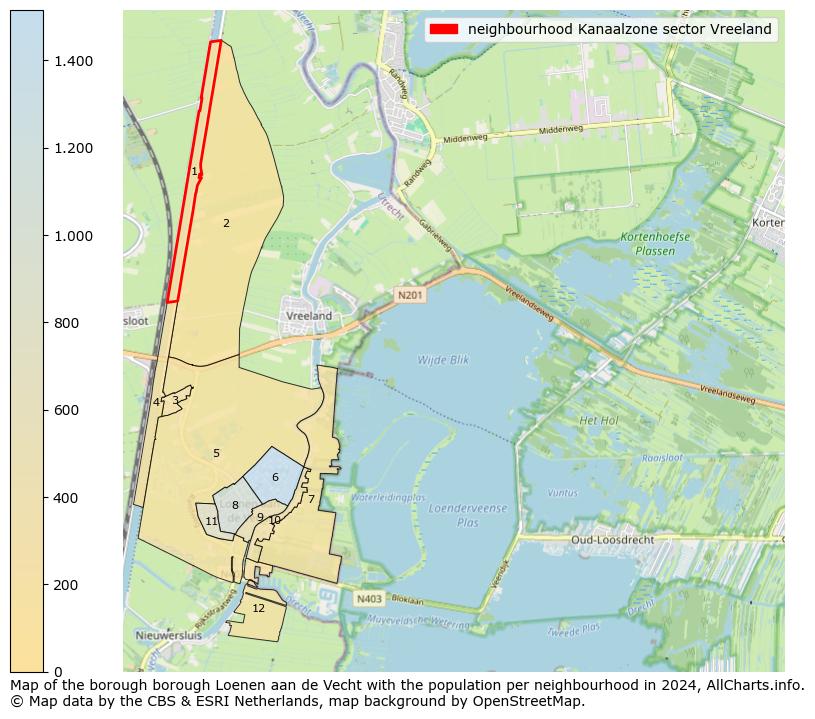 Image of the neighbourhood Kanaalzone sector Vreeland at the map. This image is used as introduction to this page. This page shows a lot of information about the population in the neighbourhood Kanaalzone sector Vreeland (such as the distribution by age groups of the residents, the composition of households, whether inhabitants are natives or Dutch with an immigration background, data about the houses (numbers, types, price development, use, type of property, ...) and more (car ownership, energy consumption, ...) based on open data from the Dutch Central Bureau of Statistics and various other sources!