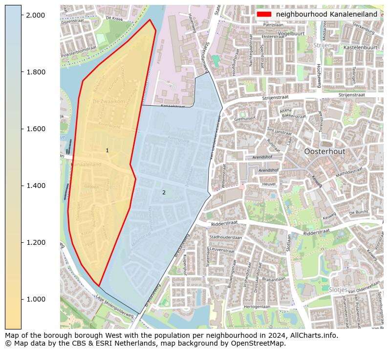 Image of the neighbourhood Kanaleneiland at the map. This image is used as introduction to this page. This page shows a lot of information about the population in the neighbourhood Kanaleneiland (such as the distribution by age groups of the residents, the composition of households, whether inhabitants are natives or Dutch with an immigration background, data about the houses (numbers, types, price development, use, type of property, ...) and more (car ownership, energy consumption, ...) based on open data from the Dutch Central Bureau of Statistics and various other sources!