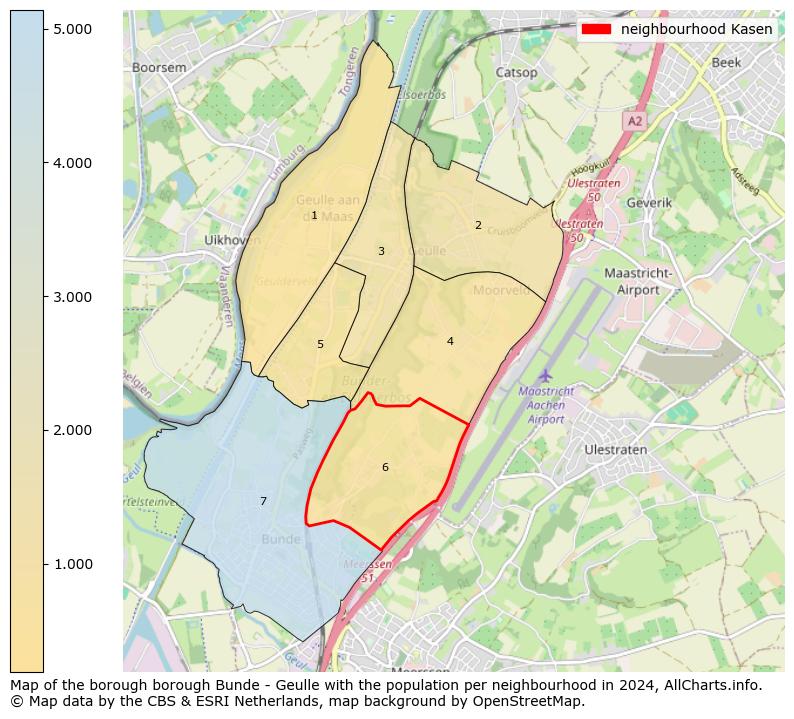 Image of the neighbourhood Kasen at the map. This image is used as introduction to this page. This page shows a lot of information about the population in the neighbourhood Kasen (such as the distribution by age groups of the residents, the composition of households, whether inhabitants are natives or Dutch with an immigration background, data about the houses (numbers, types, price development, use, type of property, ...) and more (car ownership, energy consumption, ...) based on open data from the Dutch Central Bureau of Statistics and various other sources!