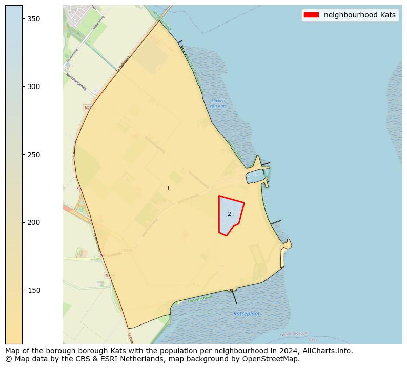 Image of the neighbourhood Kats at the map. This image is used as introduction to this page. This page shows a lot of information about the population in the neighbourhood Kats (such as the distribution by age groups of the residents, the composition of households, whether inhabitants are natives or Dutch with an immigration background, data about the houses (numbers, types, price development, use, type of property, ...) and more (car ownership, energy consumption, ...) based on open data from the Dutch Central Bureau of Statistics and various other sources!