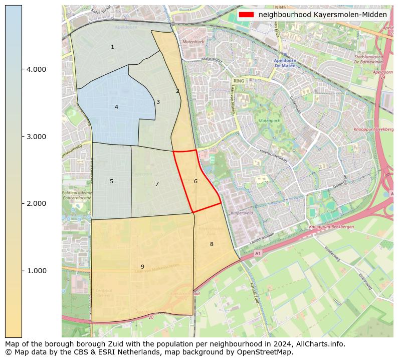 Image of the neighbourhood Kayersmolen-Midden at the map. This image is used as introduction to this page. This page shows a lot of information about the population in the neighbourhood Kayersmolen-Midden (such as the distribution by age groups of the residents, the composition of households, whether inhabitants are natives or Dutch with an immigration background, data about the houses (numbers, types, price development, use, type of property, ...) and more (car ownership, energy consumption, ...) based on open data from the Dutch Central Bureau of Statistics and various other sources!