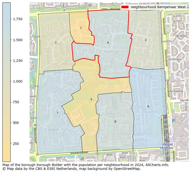 Image of the neighbourhood Kempenaar West at the map. This image is used as introduction to this page. This page shows a lot of information about the population in the neighbourhood Kempenaar West (such as the distribution by age groups of the residents, the composition of households, whether inhabitants are natives or Dutch with an immigration background, data about the houses (numbers, types, price development, use, type of property, ...) and more (car ownership, energy consumption, ...) based on open data from the Dutch Central Bureau of Statistics and various other sources!