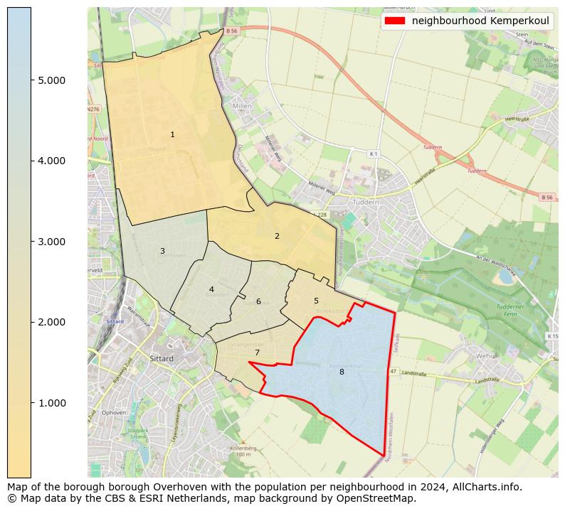 Image of the neighbourhood Kemperkoul at the map. This image is used as introduction to this page. This page shows a lot of information about the population in the neighbourhood Kemperkoul (such as the distribution by age groups of the residents, the composition of households, whether inhabitants are natives or Dutch with an immigration background, data about the houses (numbers, types, price development, use, type of property, ...) and more (car ownership, energy consumption, ...) based on open data from the Dutch Central Bureau of Statistics and various other sources!