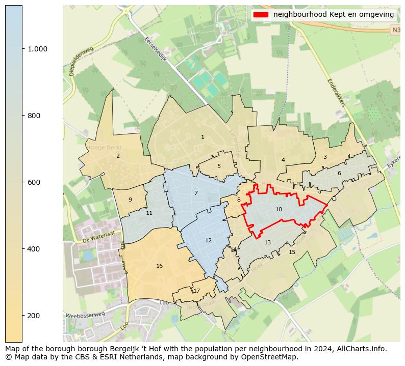 Image of the neighbourhood Kept en omgeving at the map. This image is used as introduction to this page. This page shows a lot of information about the population in the neighbourhood Kept en omgeving (such as the distribution by age groups of the residents, the composition of households, whether inhabitants are natives or Dutch with an immigration background, data about the houses (numbers, types, price development, use, type of property, ...) and more (car ownership, energy consumption, ...) based on open data from the Dutch Central Bureau of Statistics and various other sources!