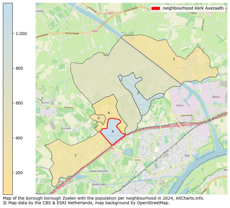 Image of the neighbourhood Kerk Avezaath at the map. This image is used as introduction to this page. This page shows a lot of information about the population in the neighbourhood Kerk Avezaath (such as the distribution by age groups of the residents, the composition of households, whether inhabitants are natives or Dutch with an immigration background, data about the houses (numbers, types, price development, use, type of property, ...) and more (car ownership, energy consumption, ...) based on open data from the Dutch Central Bureau of Statistics and various other sources!