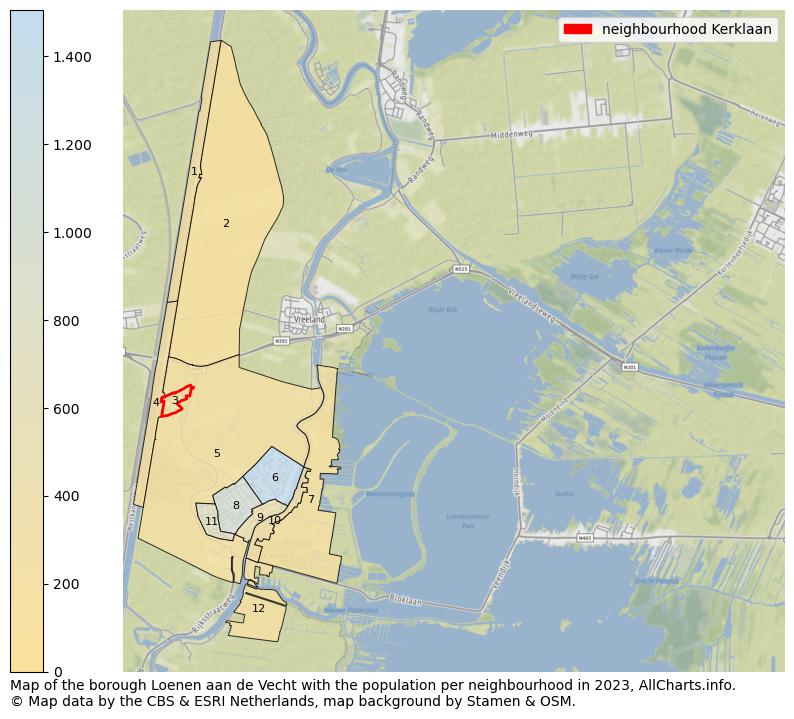 Map of the borough Loenen aan de Vecht with the population per neighbourhood in 2023. This page shows a lot of information about residents (such as the distribution by age groups, family composition, gender, native or Dutch with an immigration background, ...), homes (numbers, types, price development, use, type of property, ...) and more (car ownership, energy consumption, ...) based on open data from the Dutch Central Bureau of Statistics and various other sources!