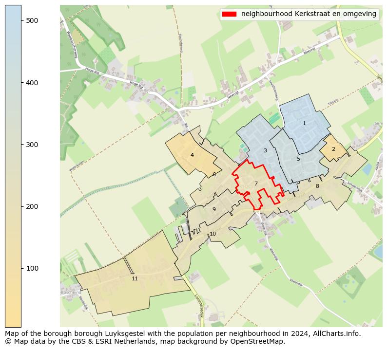 Image of the neighbourhood Kerkstraat en omgeving at the map. This image is used as introduction to this page. This page shows a lot of information about the population in the neighbourhood Kerkstraat en omgeving (such as the distribution by age groups of the residents, the composition of households, whether inhabitants are natives or Dutch with an immigration background, data about the houses (numbers, types, price development, use, type of property, ...) and more (car ownership, energy consumption, ...) based on open data from the Dutch Central Bureau of Statistics and various other sources!