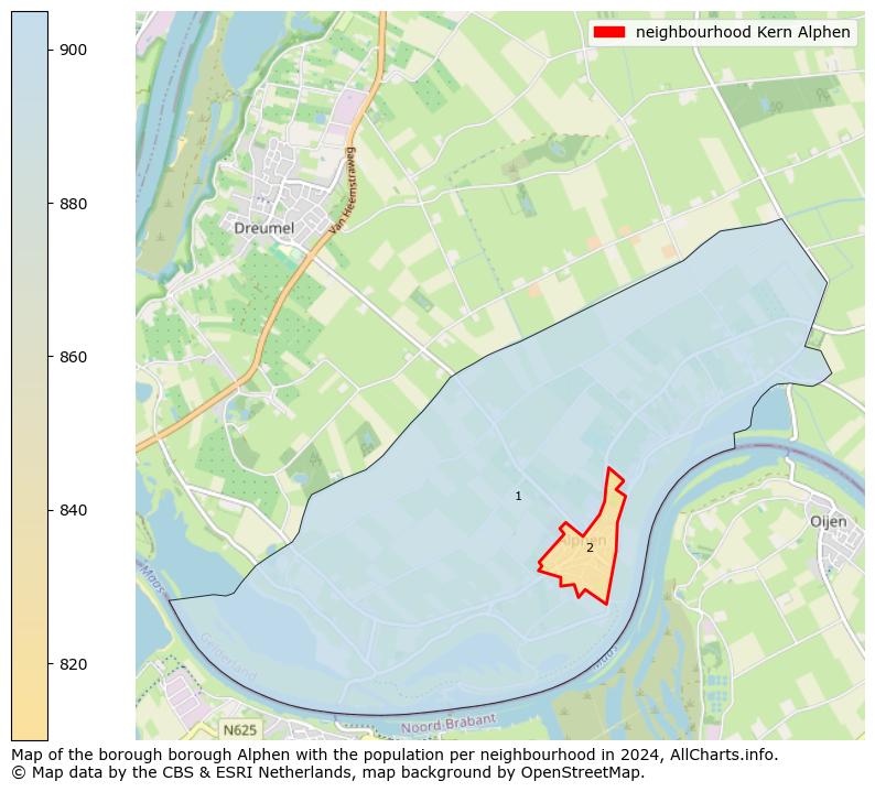 Image of the neighbourhood Kern Alphen at the map. This image is used as introduction to this page. This page shows a lot of information about the population in the neighbourhood Kern Alphen (such as the distribution by age groups of the residents, the composition of households, whether inhabitants are natives or Dutch with an immigration background, data about the houses (numbers, types, price development, use, type of property, ...) and more (car ownership, energy consumption, ...) based on open data from the Dutch Central Bureau of Statistics and various other sources!