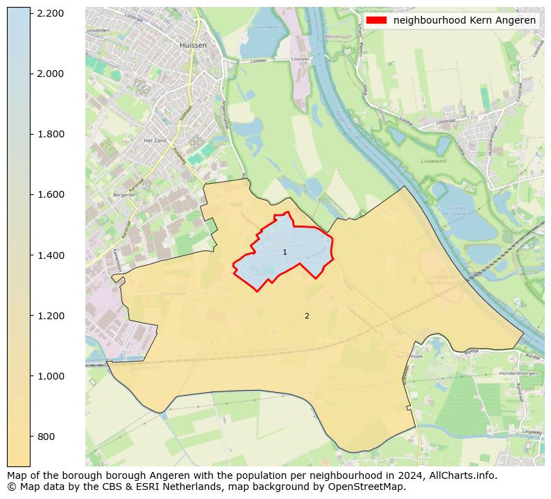 Image of the neighbourhood Kern Angeren at the map. This image is used as introduction to this page. This page shows a lot of information about the population in the neighbourhood Kern Angeren (such as the distribution by age groups of the residents, the composition of households, whether inhabitants are natives or Dutch with an immigration background, data about the houses (numbers, types, price development, use, type of property, ...) and more (car ownership, energy consumption, ...) based on open data from the Dutch Central Bureau of Statistics and various other sources!