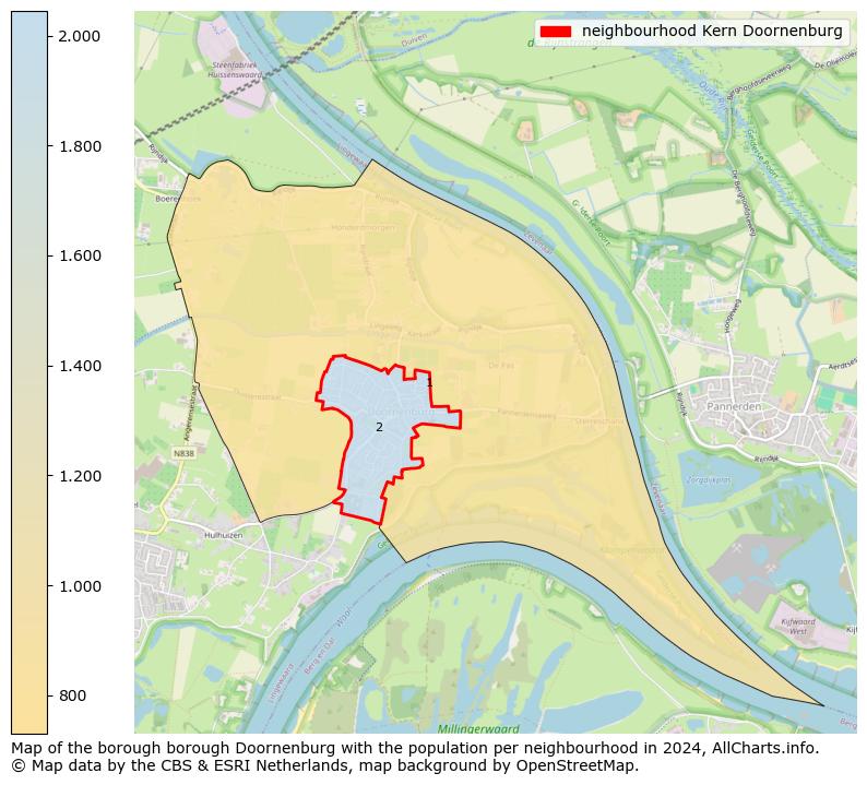 Image of the neighbourhood Kern Doornenburg at the map. This image is used as introduction to this page. This page shows a lot of information about the population in the neighbourhood Kern Doornenburg (such as the distribution by age groups of the residents, the composition of households, whether inhabitants are natives or Dutch with an immigration background, data about the houses (numbers, types, price development, use, type of property, ...) and more (car ownership, energy consumption, ...) based on open data from the Dutch Central Bureau of Statistics and various other sources!