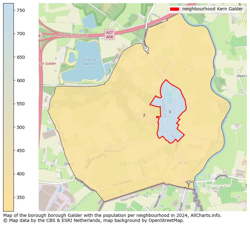 Image of the neighbourhood Kern Galder at the map. This image is used as introduction to this page. This page shows a lot of information about the population in the neighbourhood Kern Galder (such as the distribution by age groups of the residents, the composition of households, whether inhabitants are natives or Dutch with an immigration background, data about the houses (numbers, types, price development, use, type of property, ...) and more (car ownership, energy consumption, ...) based on open data from the Dutch Central Bureau of Statistics and various other sources!