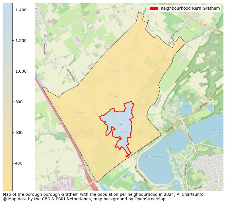 Image of the neighbourhood Kern Grathem at the map. This image is used as introduction to this page. This page shows a lot of information about the population in the neighbourhood Kern Grathem (such as the distribution by age groups of the residents, the composition of households, whether inhabitants are natives or Dutch with an immigration background, data about the houses (numbers, types, price development, use, type of property, ...) and more (car ownership, energy consumption, ...) based on open data from the Dutch Central Bureau of Statistics and various other sources!