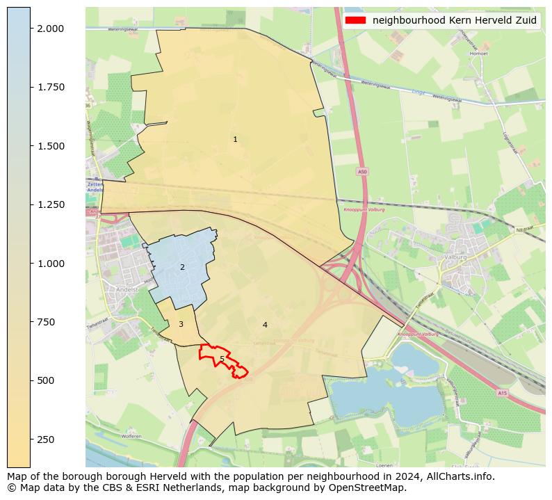 Image of the neighbourhood Kern Herveld Zuid at the map. This image is used as introduction to this page. This page shows a lot of information about the population in the neighbourhood Kern Herveld Zuid (such as the distribution by age groups of the residents, the composition of households, whether inhabitants are natives or Dutch with an immigration background, data about the houses (numbers, types, price development, use, type of property, ...) and more (car ownership, energy consumption, ...) based on open data from the Dutch Central Bureau of Statistics and various other sources!