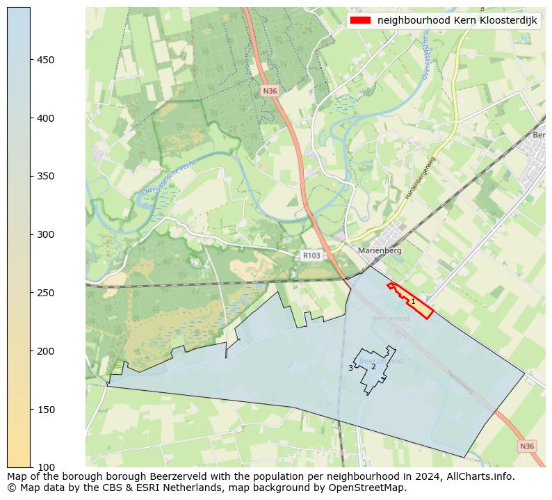 Image of the neighbourhood Kern Kloosterdijk at the map. This image is used as introduction to this page. This page shows a lot of information about the population in the neighbourhood Kern Kloosterdijk (such as the distribution by age groups of the residents, the composition of households, whether inhabitants are natives or Dutch with an immigration background, data about the houses (numbers, types, price development, use, type of property, ...) and more (car ownership, energy consumption, ...) based on open data from the Dutch Central Bureau of Statistics and various other sources!