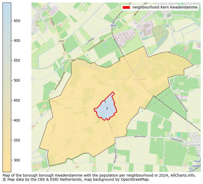 Image of the neighbourhood Kern Kwadendamme at the map. This image is used as introduction to this page. This page shows a lot of information about the population in the neighbourhood Kern Kwadendamme (such as the distribution by age groups of the residents, the composition of households, whether inhabitants are natives or Dutch with an immigration background, data about the houses (numbers, types, price development, use, type of property, ...) and more (car ownership, energy consumption, ...) based on open data from the Dutch Central Bureau of Statistics and various other sources!