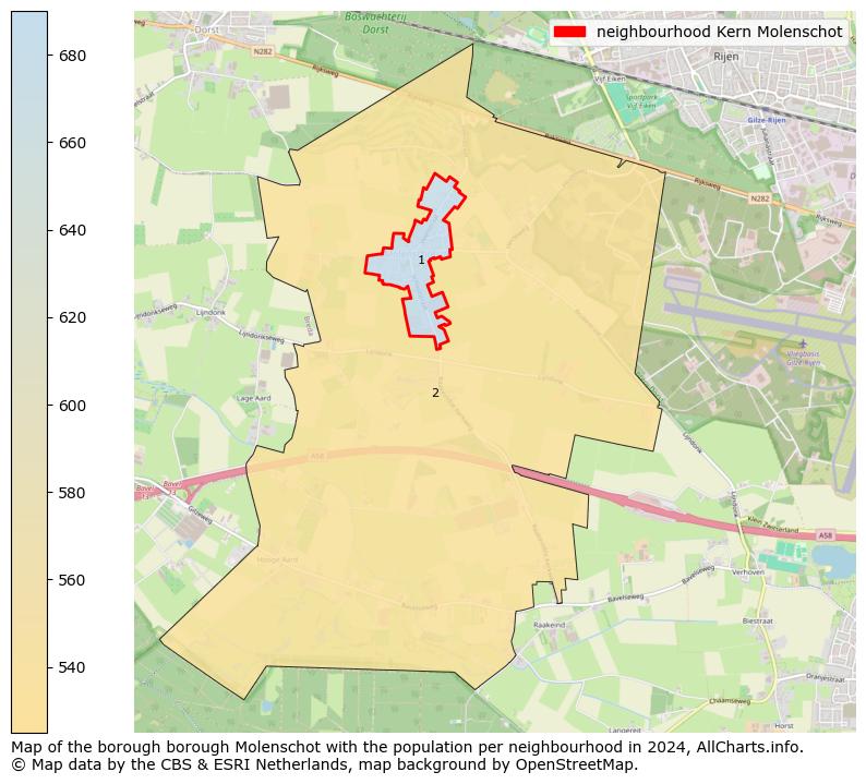 Image of the neighbourhood Kern Molenschot at the map. This image is used as introduction to this page. This page shows a lot of information about the population in the neighbourhood Kern Molenschot (such as the distribution by age groups of the residents, the composition of households, whether inhabitants are natives or Dutch with an immigration background, data about the houses (numbers, types, price development, use, type of property, ...) and more (car ownership, energy consumption, ...) based on open data from the Dutch Central Bureau of Statistics and various other sources!