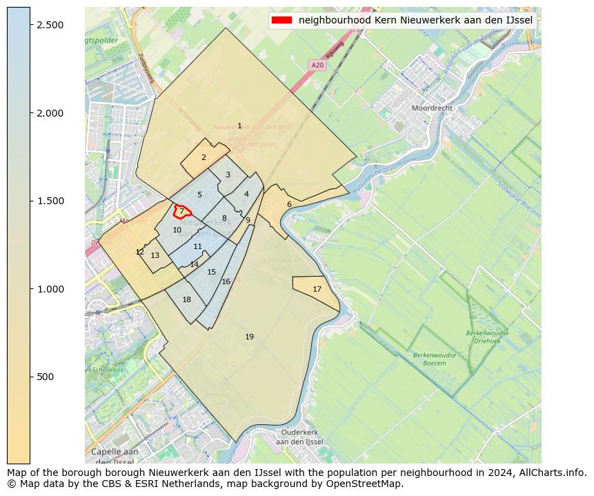 Image of the neighbourhood Kern Nieuwerkerk aan den IJssel at the map. This image is used as introduction to this page. This page shows a lot of information about the population in the neighbourhood Kern Nieuwerkerk aan den IJssel (such as the distribution by age groups of the residents, the composition of households, whether inhabitants are natives or Dutch with an immigration background, data about the houses (numbers, types, price development, use, type of property, ...) and more (car ownership, energy consumption, ...) based on open data from the Dutch Central Bureau of Statistics and various other sources!