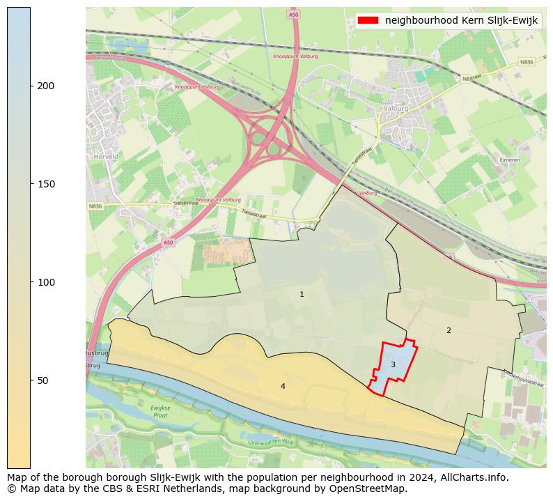 Image of the neighbourhood Kern Slijk-Ewijk at the map. This image is used as introduction to this page. This page shows a lot of information about the population in the neighbourhood Kern Slijk-Ewijk (such as the distribution by age groups of the residents, the composition of households, whether inhabitants are natives or Dutch with an immigration background, data about the houses (numbers, types, price development, use, type of property, ...) and more (car ownership, energy consumption, ...) based on open data from the Dutch Central Bureau of Statistics and various other sources!