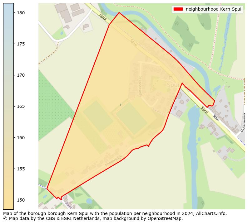 Image of the neighbourhood Kern Spui at the map. This image is used as introduction to this page. This page shows a lot of information about the population in the neighbourhood Kern Spui (such as the distribution by age groups of the residents, the composition of households, whether inhabitants are natives or Dutch with an immigration background, data about the houses (numbers, types, price development, use, type of property, ...) and more (car ownership, energy consumption, ...) based on open data from the Dutch Central Bureau of Statistics and various other sources!