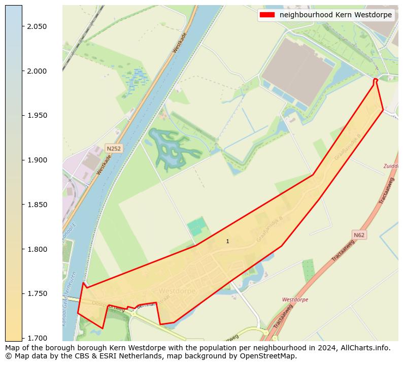 Image of the neighbourhood Kern Westdorpe at the map. This image is used as introduction to this page. This page shows a lot of information about the population in the neighbourhood Kern Westdorpe (such as the distribution by age groups of the residents, the composition of households, whether inhabitants are natives or Dutch with an immigration background, data about the houses (numbers, types, price development, use, type of property, ...) and more (car ownership, energy consumption, ...) based on open data from the Dutch Central Bureau of Statistics and various other sources!