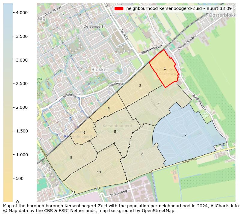 Image of the neighbourhood Kersenboogerd-Zuid - Buurt 33 09 at the map. This image is used as introduction to this page. This page shows a lot of information about the population in the neighbourhood Kersenboogerd-Zuid - Buurt 33 09 (such as the distribution by age groups of the residents, the composition of households, whether inhabitants are natives or Dutch with an immigration background, data about the houses (numbers, types, price development, use, type of property, ...) and more (car ownership, energy consumption, ...) based on open data from the Dutch Central Bureau of Statistics and various other sources!