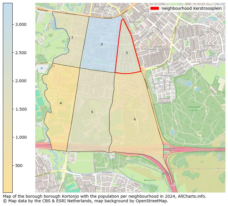 Image of the neighbourhood Kerstroosplein at the map. This image is used as introduction to this page. This page shows a lot of information about the population in the neighbourhood Kerstroosplein (such as the distribution by age groups of the residents, the composition of households, whether inhabitants are natives or Dutch with an immigration background, data about the houses (numbers, types, price development, use, type of property, ...) and more (car ownership, energy consumption, ...) based on open data from the Dutch Central Bureau of Statistics and various other sources!