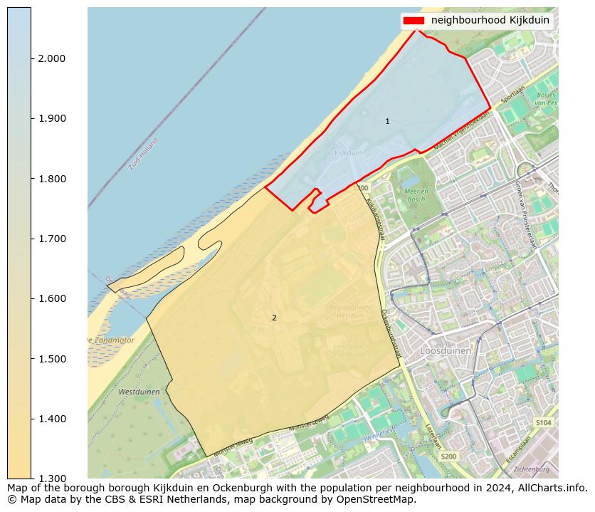 Image of the neighbourhood Kijkduin at the map. This image is used as introduction to this page. This page shows a lot of information about the population in the neighbourhood Kijkduin (such as the distribution by age groups of the residents, the composition of households, whether inhabitants are natives or Dutch with an immigration background, data about the houses (numbers, types, price development, use, type of property, ...) and more (car ownership, energy consumption, ...) based on open data from the Dutch Central Bureau of Statistics and various other sources!