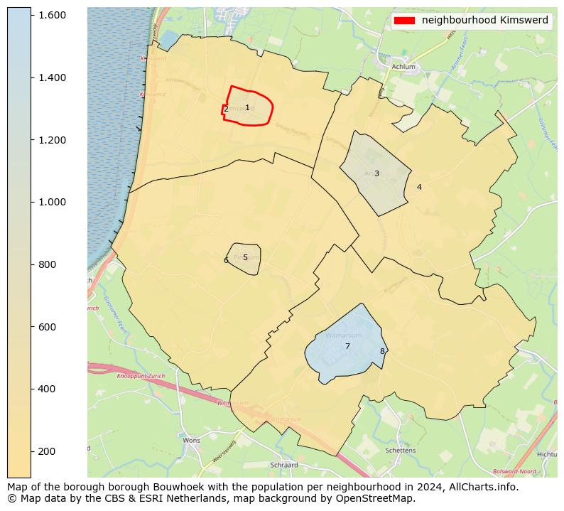 Image of the neighbourhood Kimswerd at the map. This image is used as introduction to this page. This page shows a lot of information about the population in the neighbourhood Kimswerd (such as the distribution by age groups of the residents, the composition of households, whether inhabitants are natives or Dutch with an immigration background, data about the houses (numbers, types, price development, use, type of property, ...) and more (car ownership, energy consumption, ...) based on open data from the Dutch Central Bureau of Statistics and various other sources!