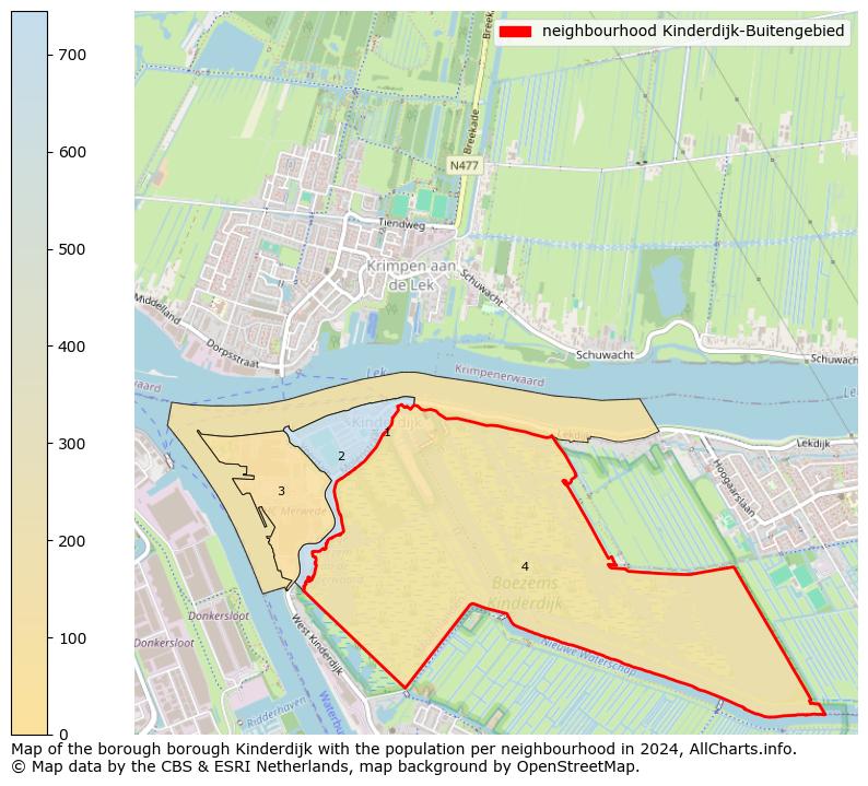 Image of the neighbourhood Kinderdijk-Buitengebied at the map. This image is used as introduction to this page. This page shows a lot of information about the population in the neighbourhood Kinderdijk-Buitengebied (such as the distribution by age groups of the residents, the composition of households, whether inhabitants are natives or Dutch with an immigration background, data about the houses (numbers, types, price development, use, type of property, ...) and more (car ownership, energy consumption, ...) based on open data from the Dutch Central Bureau of Statistics and various other sources!