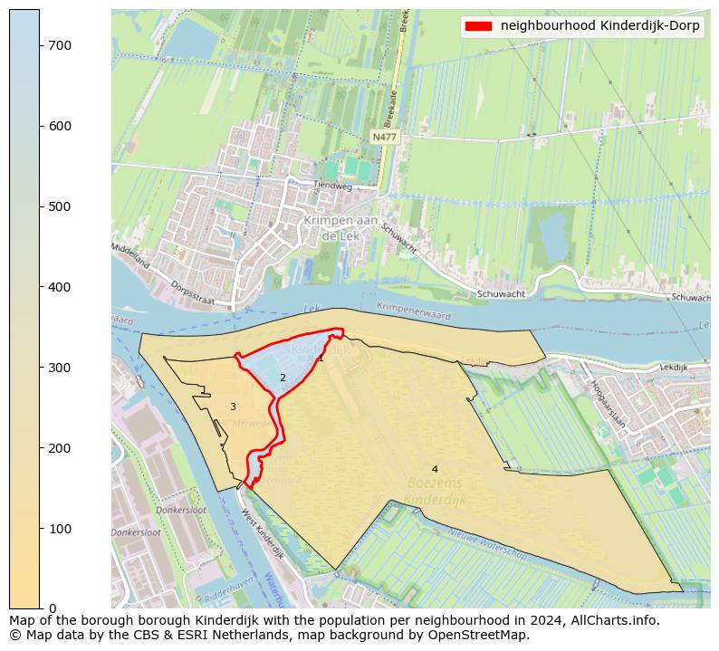 Image of the neighbourhood Kinderdijk-Dorp at the map. This image is used as introduction to this page. This page shows a lot of information about the population in the neighbourhood Kinderdijk-Dorp (such as the distribution by age groups of the residents, the composition of households, whether inhabitants are natives or Dutch with an immigration background, data about the houses (numbers, types, price development, use, type of property, ...) and more (car ownership, energy consumption, ...) based on open data from the Dutch Central Bureau of Statistics and various other sources!