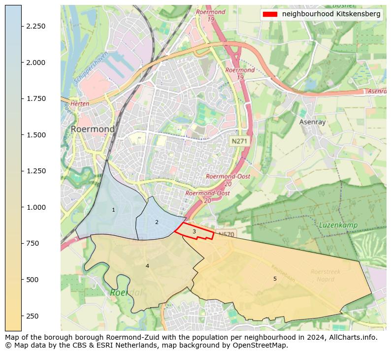 Image of the neighbourhood Kitskensberg at the map. This image is used as introduction to this page. This page shows a lot of information about the population in the neighbourhood Kitskensberg (such as the distribution by age groups of the residents, the composition of households, whether inhabitants are natives or Dutch with an immigration background, data about the houses (numbers, types, price development, use, type of property, ...) and more (car ownership, energy consumption, ...) based on open data from the Dutch Central Bureau of Statistics and various other sources!