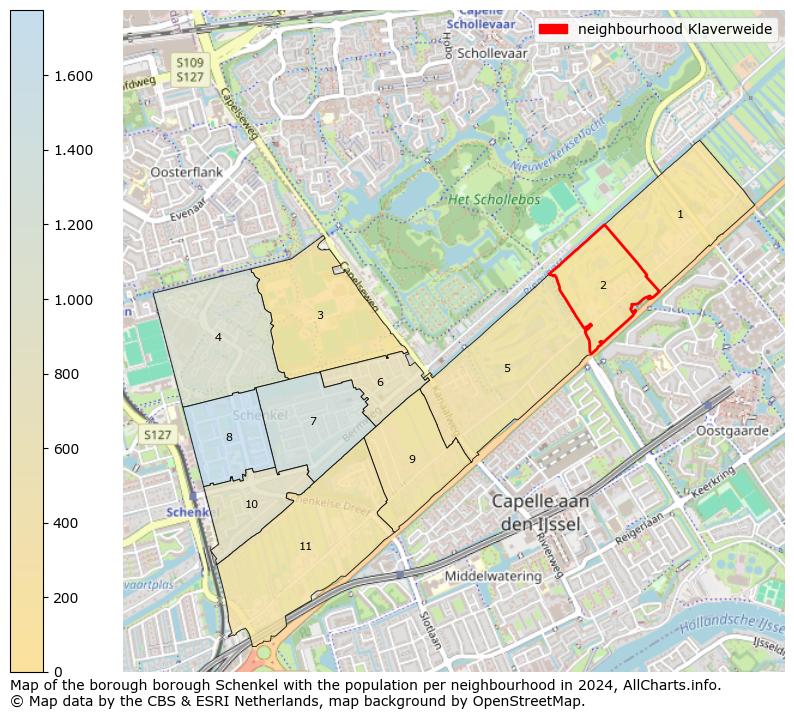 Image of the neighbourhood Klaverweide at the map. This image is used as introduction to this page. This page shows a lot of information about the population in the neighbourhood Klaverweide (such as the distribution by age groups of the residents, the composition of households, whether inhabitants are natives or Dutch with an immigration background, data about the houses (numbers, types, price development, use, type of property, ...) and more (car ownership, energy consumption, ...) based on open data from the Dutch Central Bureau of Statistics and various other sources!